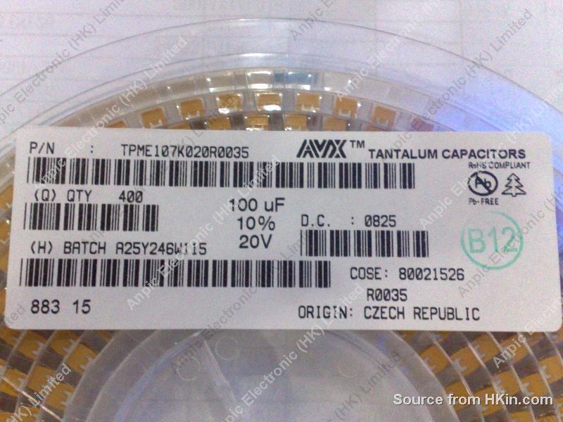 Capacitors - Tantalum Capacitors
