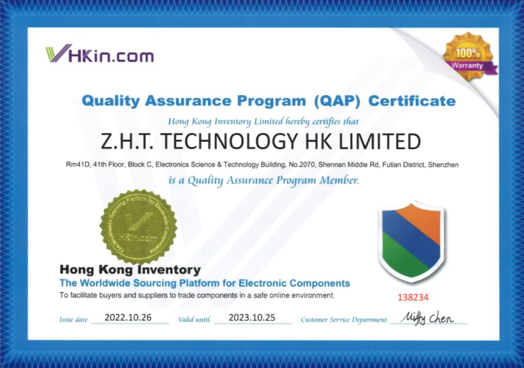 Z.H.T TECHNOLOGY HK LIMITED Company Profile
