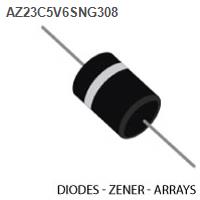 Discrete Semiconductor Products - Diodes - Zener - Arrays