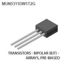 Discrete Semiconductor Products - Transistors - Bipolar (BJT) - Arrays, Pre-Biased