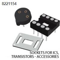 Connectors, Interconnects - Sockets for ICs, Transistors - Accessories