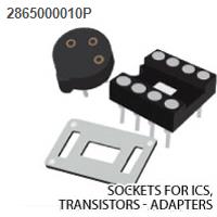 Connectors, Interconnects - Sockets for ICs, Transistors - Adapters