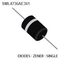 Discrete Semiconductor Products - Diodes - Zener - Single