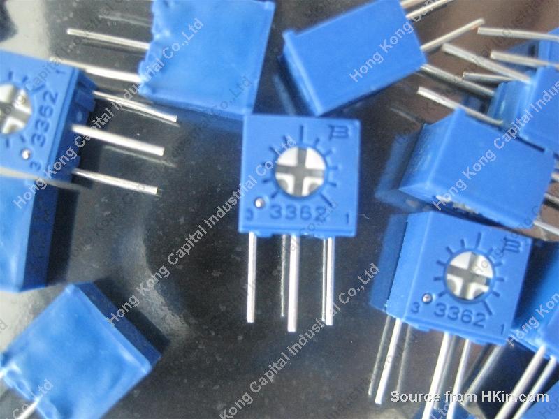 Potentiometers, Variable Resistors - Trimmer Potentiometers