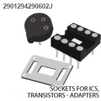 Connectors, Interconnects - Sockets for ICs, Transistors - Adapters