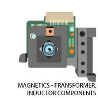 Magnetics - Transformer, Inductor Components - Bobbins (Coil Formers), Mounts, Hardware