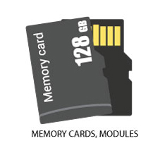 Memory Cards, Modules - Accessories